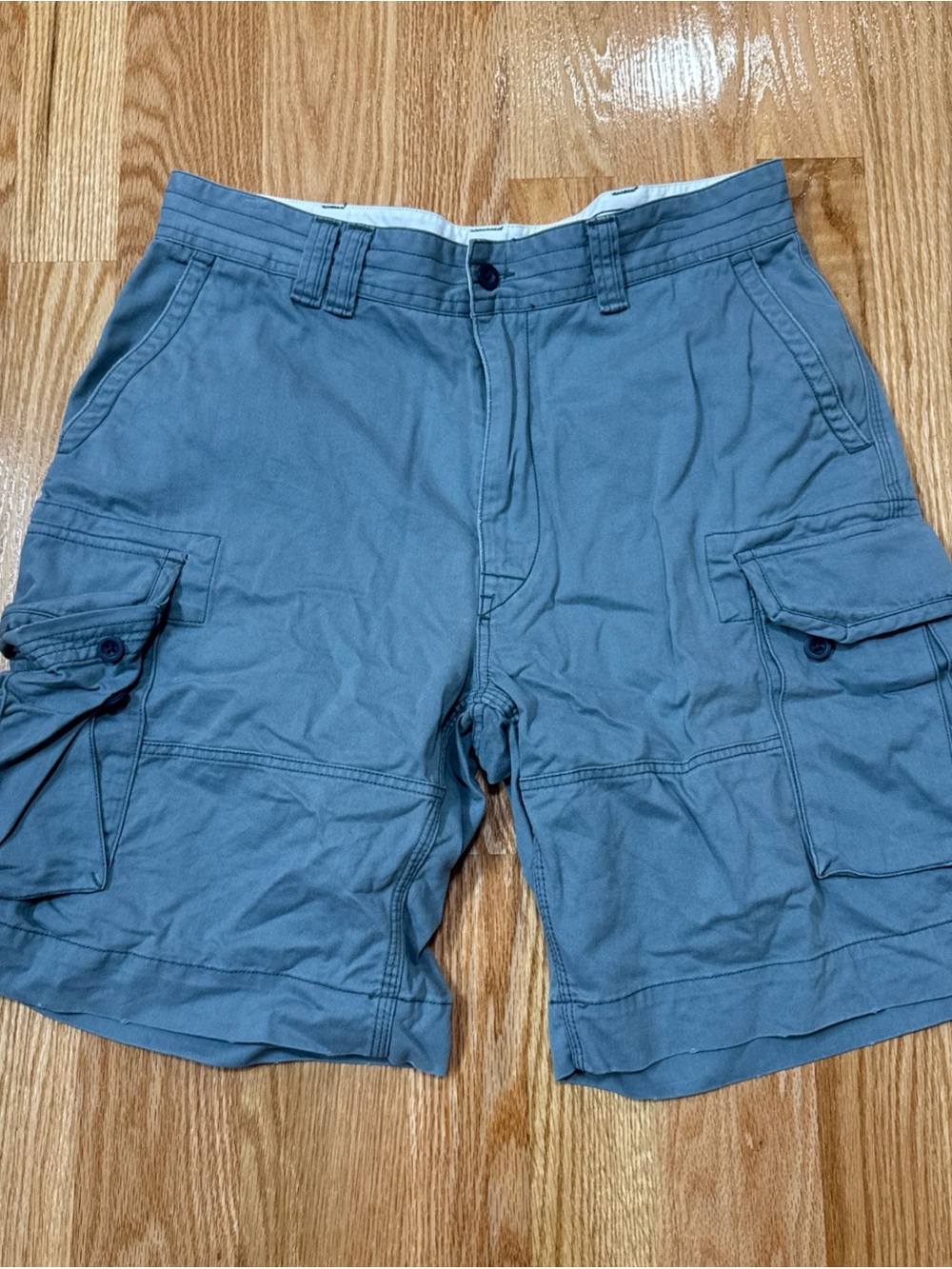 Vintage Polo Ralph Lauren Cargo Shorts Blue Men’s 36 Tall/Long